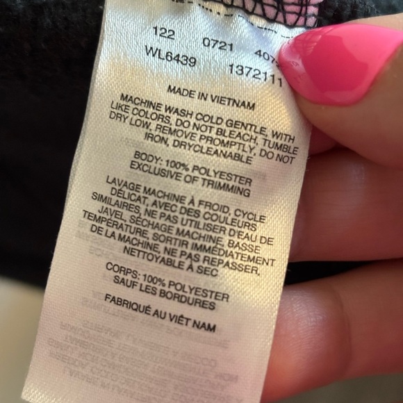 Columbia Men’s Full Zip Fleece Jacket Black XXL Zip Pockets - Picture 9 of 9